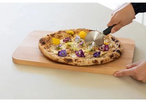 Cutit pentru pizza Brabantia Tasty+ 1008888, Orificiu de agatat, Otel calit, Gri inchis