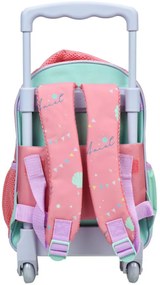 Prințesele Disney Ariel rucsac de grădiniță pe roți, geantă 30 cm