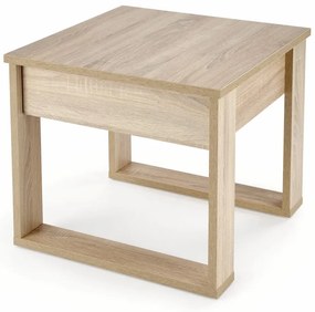 Masuta de cafea Nea patrata stejar sonoma L60 cm
