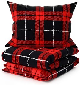 Lenjerie cocolino ALBURY rosie Dimensiune lenjerie de pat: 70 x 90 cm | 140 x 220 cm