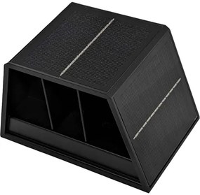 Aplică LED solară CUBUS 2xLED/1,5W/3,7V 1500 mAh IP54