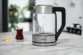 Fierbator de apa Zilan ZLN8955, transparent, putere 2200 W, capacitate 1.7 litri