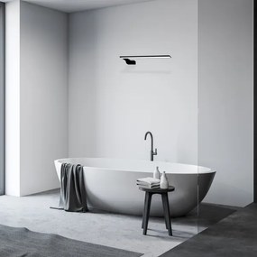 Aplica LED pentru baie SHINE, 11W, 230V, 45 cm, IP44, negru