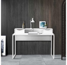 Raft de perete Cordelia (alb) . 1109381