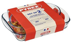 Set 2 tăvi PYREX 2,7/2,2 l