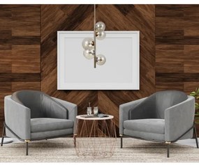 Lustră pe tijă CANELLO 5xG9/5W/230V ITALUX PND-406007-V5-HBR