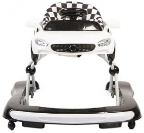 Premergator Reglabil in 3 Trepte NOVOKIDS™ Super Cabrio Car, 3 in 1, Transformabil in Antemergator si Masinuta copii, Pliabil, Cu Melodii si lumini,