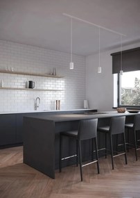 Accesoriu, Pendul Rondie alb pentru sina Nordlux Link