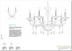 Aplica de perete LUX fabricat manual MIRAMARE AP2 080888