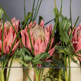 Aranjament floral decor festiv design LUX RECTANGULAR VASE DELFI