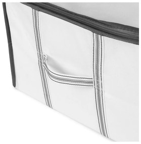 Cutii de depozitare pentru haine 2 buc. din material textil cu vacuum/cu pereți întăriți 50x65x27 cm Life – Compactor