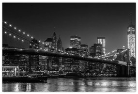Tablou cu podul Brooklin în New York (90x60 cm)