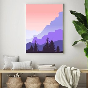 Poster - Peisaj montan (A4)