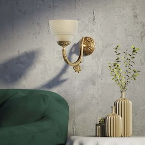 Aplica de perete din alama stil Neoclassical Elisa