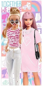 Barbie Together prosop de baie, prosop de plajă 70x140cm