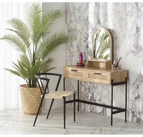 Măsuță de toaletă CARMEN 136x104 cm bej/negru