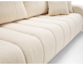 Canapea extensibilă DESIO, 3 locuri, bej