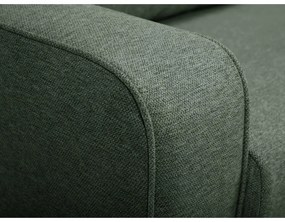 Canapea verde extensibilă 160 cm Come – Bobochic Paris