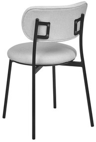 Set 2 buc scaun tip bar Cola (gri). 1078320