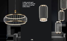 Lustra cu 3 pendule LED design ambiental Belle