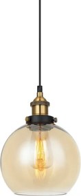 ITALUX MDM-4330/1 GD+AMB - Lustră pe cablu CARDENA 1xE27/40W/230V