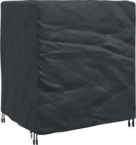 vidaXL Husă pentru mobilă Simplu Negru 116 x 100 x 120 cm 600D