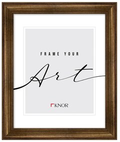 Ramă de plastic arămie 24x30 cm