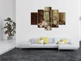 Tablou - Edmund Tarbell, Josephine and Mercie, reproducere (150x105 cm)