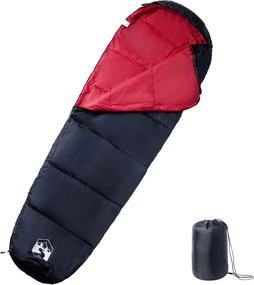 vidaXL Sac de dormit tip mumie pentru adulți de camping, 3 anotimpuri