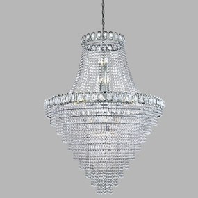 Lustra cristal casa scarii design LUX Louis Philippe 28L 1711-102CC SRT