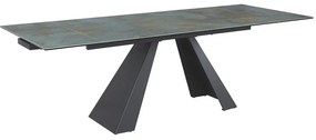 Masa de bucaterie Salvadore II, 160 x 90 cm, turcoaz