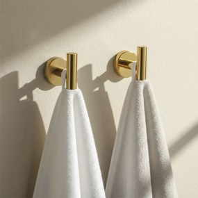 Set accesorii pentru baie Ari auriu 4 piese