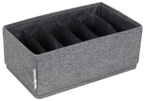 Organizator de sertare cu compartimente Bigso Box of Sweden Drawer, 16,5 x 11 cm, gri