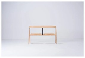 Bancă din lemn de stejar Gazzda Ava, natural