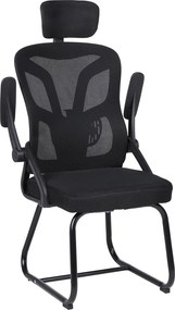 Scaun de birou, negru, SITAO