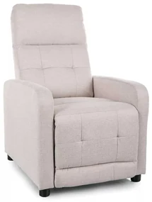 Scaun reclinabil Lennox, crem