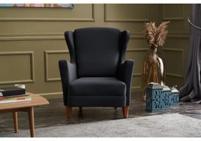 Fotoliu cu aripi NUPI, antracit