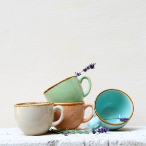 Ceasca Gardena din ceramica corai 7 cm