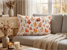Fata de perna din flanel LEAVES & PUMPKINS 50x70 cm, colorat