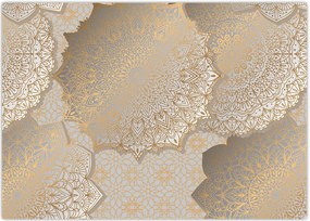 Tablou - Mandale în tonuri aurii (70x50 cm)