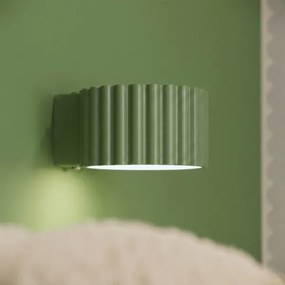 Sollux SL.2615 - Aplica de perete AURA 1xGX53/10W/230V verde