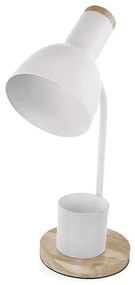 Lampă de masă POPPY 1xE27/25W/230V albă