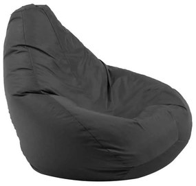 Fotoliu Nirvana Hobbit Pufrelax, Material Impermeabil - Gri inchis
