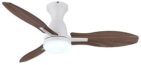Lustra LED cu ventilator si telecomanda GALE alb 03671W GL