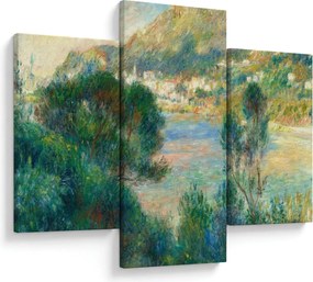Tablou - Auguste Renoir, View of Monte Carlo from Cap Martin, reproducere (90x60 cm)
