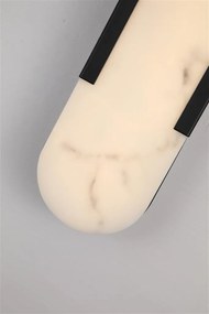 Aplica LED de perete baie rasina marmura Opaline L-35cm