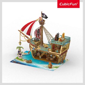 CUBIC FUN - PUZZLE 3D NAVA COMORILOR 157 PIESE - CUBIC FUN (CUP832h)