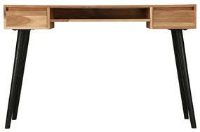 Masa de scris, lemn masiv de salcam, 118 x 45 x 76 cm