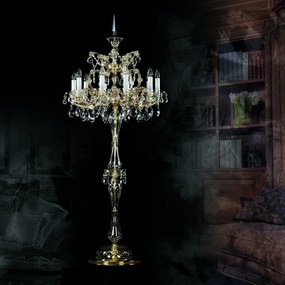 Lampadar, lampa de podea Cristal Bohemia Exclusive MARIA TEREZIA 16 FL