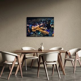Tablou cu oraș nocturn (70x50 cm)
